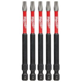 Milwaukee 48-32-4579 SHOCKWAVE™ 3.5 in. T25 Impact Driver Bits 6PK