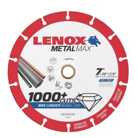 Lenox 1972924 Lenox Diam Cutoff Wheel ag/cs 7 Inch x 7/8 Inch