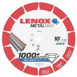 Lenox 1972926 Lenox Diam Cutoff Wheel ch 10 Inch x 5/8 Inch