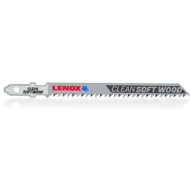 Lenox 1990964 T-Shank Clean Wood Cutting Jig Saw Blade, 4 Inch x 5/16 Inch 10 TPI, 3 Pack 