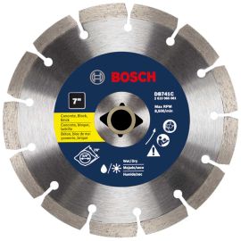 Bosch DB741C 7 Inch Premium Segmented Rim Diamond Blade for Universal Rough Cuts