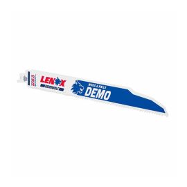 Lenox 20485B106R Demolition Reciprocating Saw Blade with Power Blast Technology, Bi-Metal, 12-inch, 6 TPI, Pack of 25