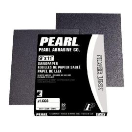 Pearl Abrasive LCCS0320 Sandpaper 9 X 11 Inch Sheet Silicon Carbide Premium