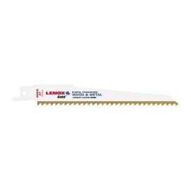 Lenox 21074B656GR Gold T2 Reciprocating Saw Blade, 6 Inch, 6 TPI - Pack of 25