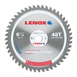 Lenox 21887AL100080CT Metal Cutting Circular Saw Blade, 10 Inch, 80 Tooth Count For Aluminum