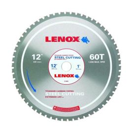 Lenox 21888ST120060CT Metal Cutting Circular Saw Blade, 12 Inch, 60 Tooth Count For Steel