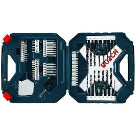 Bosch MS4065 Drilling and Driving Mixed Bit Set - 65 Pieces
