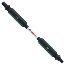 Bosch ITDESQ23501 Impact Tough 3.5 In. Square #2 Double-Ended Bits - 5 Pieces
