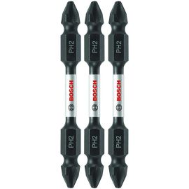 Bosch ITDEPH22503 Impact Tough 2.5 Inch Phillips #2 Double-Ended Bits - 15 Pieces