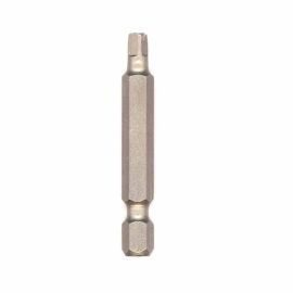 Bosch 29060B10 3-Inch Length Full Hex R3, Number 3 Square Recess Power Bit, Gray - 10 Pieces
