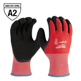 Milwaukee 48-73-7921 Cut Level 2 Winter Dipped Gloves - Medium (Pack of 6)