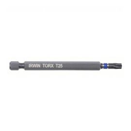 IRWIN IWAF33TX15 Insert Bit: T15 Fastening Tool Tip Size, 3 1/2 in Overall Bit Length, 1/4 in Hex Shank Size, Steel - Pack of 5