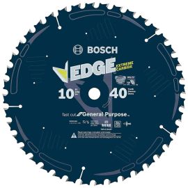Bosch DCB1040 10 Inch 40 Tooth Edge Circular Saw Blade for General Purpose