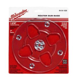 Milwaukee 49-54-1026 Router Sub-Base 7 Inch 1-3/16