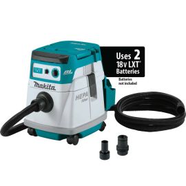 Makita XCV24ZX 36V (18V X2) LXT® Brushless 4 Gallon Dry Dust Extractor (Tool Only)