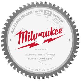 Milwaukee 48-40-4320 6-1/2 Inch Aluminum Cutting Circular Saw Blade