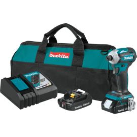 Makita XDT16R 18V LXT Lithium-Ion Compact Brushless Cordless Quick-Shift Mode 4-Speed Impact Driver Kit (2 Ah)