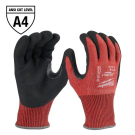 Milwaukee 48-22-8945B Cut Level 4 Nitrile Dipped Gloves - Small (Pack of 12)