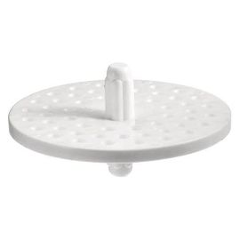 Thrifco 4400256 Universal Kitchen Sink Drain Garbage Disposal Strainer, 3.25 inches, White; Compatible with Danco 10427
