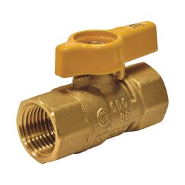 Thrifco 4400793 1/2 Inch FIP x 1/2 Inch FIP Gas Ball Valve