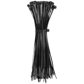 Klein Tools 450-200 Cable Ties, Zip Ties, 50 Pound Tensile Strength, 7.75 Inch, Black