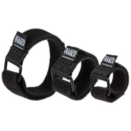 Klein Tools 450-600 Hook and Loop Cinch Straps, 6 Inch, 8 Inch and 14 Inch Multi Pack