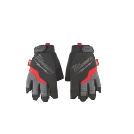 Milwaukee 48-22-8742 Fingerless Work Gloves - L - 6PK