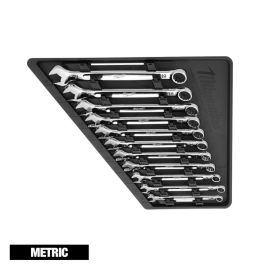 Milwaukee 48-22-9511 Metric Combination Wrench 11 Pieces Set