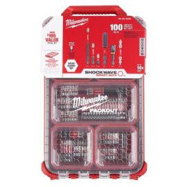 Milwaukee 48-32-4082 Shockwave Packout Kit - 100 Pieces