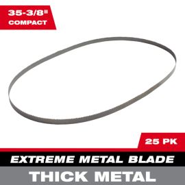 Milwaukee 48-39-0606 Extreme Thick Metal Compact Band Saw Blade - 25 Pack