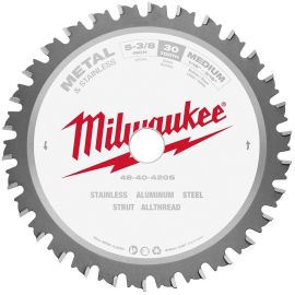 Milwaukee 48-40-4205 5-3/8 Inch Metal & Stainless Cutting Circular Saw Blade 5/8 Inch Arbor