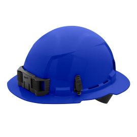 Milwaukee 48-73-1124 Blue Front Brim Hard Hat with 6pt Ratcheting Suspension (USA) - 5 Pack