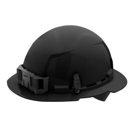Milwaukee 48-73-1130C Black Front Brim Hard Hat with 6pt Ratcheting Suspension (USA) - 6 Pack