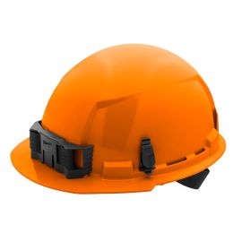 Milwaukee 48-73-1112 Orange Front Brim Hard Hat with 4pt Ratcheting Suspension Type 1 Class E (USA) - 5 Pack