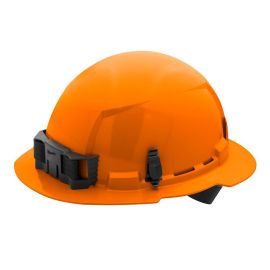 Milwaukee 48-73-1132 Orange Front Brim Hard Hat with 6pt Ratcheting Suspension Type 1 Class E (USA) - 5 Pack