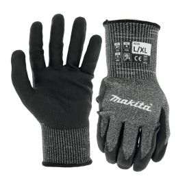 Makita T-04145 Advanced FitKnit? Cut Level 7 Nitrile Coated Dipped Gloves (Large/X-Large)