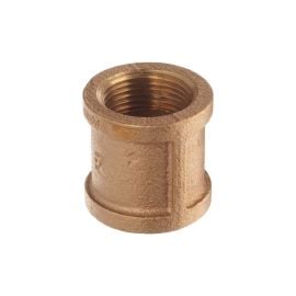 Thrifco 5318024 1-1/2 Inch Brass Coupling