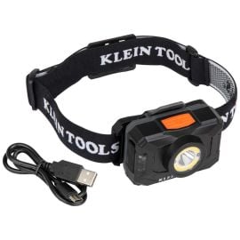Klein Tools 56414 Rechargeable 2 Color LED Headlamp with Adjustable Strap