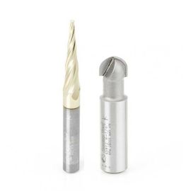 Axiom Precision ABS303 Carving Bit Set (2pc) by Amana Tool
