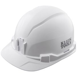 Klein Tools 60100 Hard Hat, Non Vented, Cap Style, White