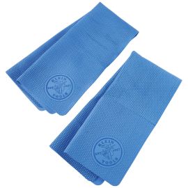 Klein Tools 60230 Cooling PVA Towel, Blue, 2 Pack