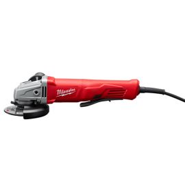 Milwaukee 6141-30 11 Amp Corded 4-1/2 Inch Small Angle Grinder Paddle Lock-On