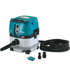 Makita GCV02ZU 40V max XGT® Brushless Cordless 2.1 Gallon HEPA Filter Dry Dust Extractor, AWS® (Tool Only)
