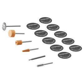 Dremel 734-01 Metal Working Rotary Accessory Micro Kit - 16 Pieces