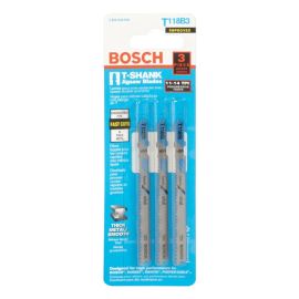 Bosch T118B3 3 Inch, 14TPI, HSS Shank Jigsaw Blade (3 pk)