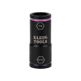 Klein Tools 66073 Flip Impact Socket, 15/16 and 7/8 Inch