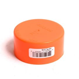 Thrifco 6722721 P-0019 2 Inch Slip-On Test Cap (Orange)