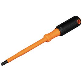 Klein Tools 6866INS Insulated Screwdriver, 5/16 Inch Cabinet Tip, 6 Inch Shank