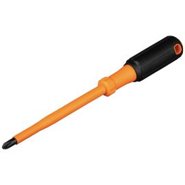 Klein Tools 6876INS Insulated Screwdriver, 3 Phillips Tip, 6 Inch Shank
