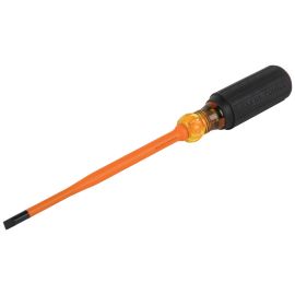 Klein Tools 6926INS Slim Tip 1000V Insulated Screwdriver, 1/4 Inch Cabinet, 6 Inch